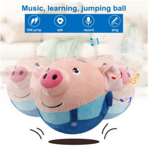 【Kaufen Sie 2 versandkostenfrei】 - Musik, Aufnahme, Sprechen lernen, Cartoon Jump Cute Electric Toy