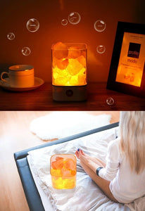 2019 HIMALAYAN CRYSTAL SALT LAMP COLOR DIMMER LED AIR PURIFIER NIGHT LIGHT